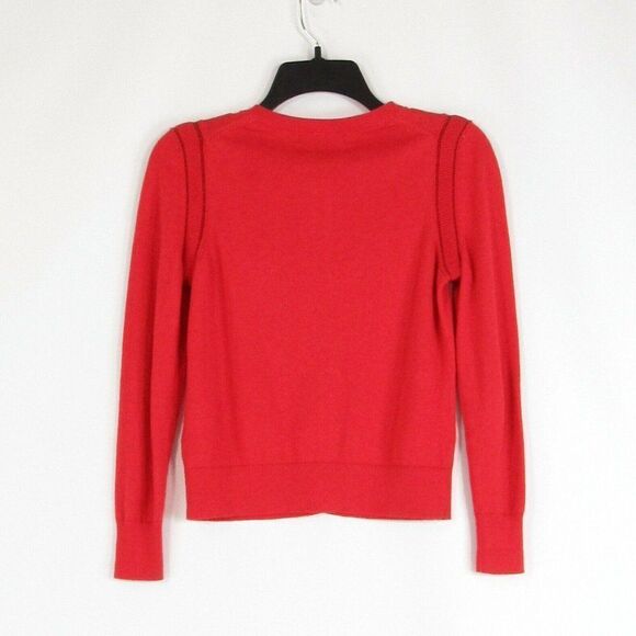 Orange BANANA REPUBLIC cardigan sweater XPS - Picture 3 of 4